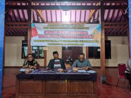 Sosialisasi Pengisian Pamong Kalurahan 